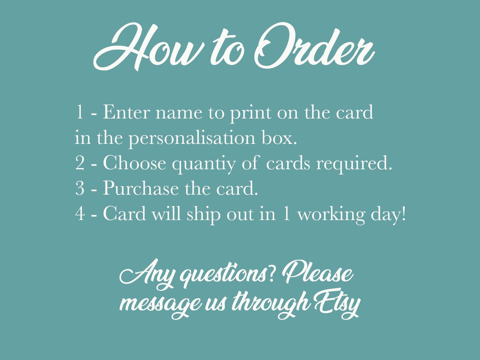 Personalised Thank You Card: Firework Design, Fast UK Post