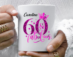 Personalised 60th Birthday Mug, Special Milestone Gift