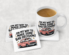 On My Way to make some bad decisions Mug - Goose Lover - Funny Gift Idea - Multiple Colour Choices - Fast Free Tracked UK Post!
