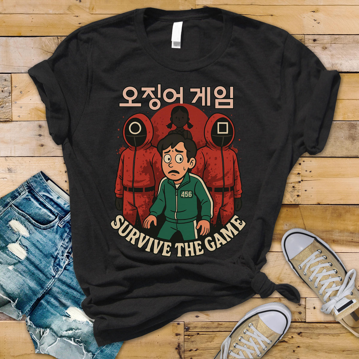 Survive the Game Parody Tee - Funny Graphic Bella Canvas T-Shirt
