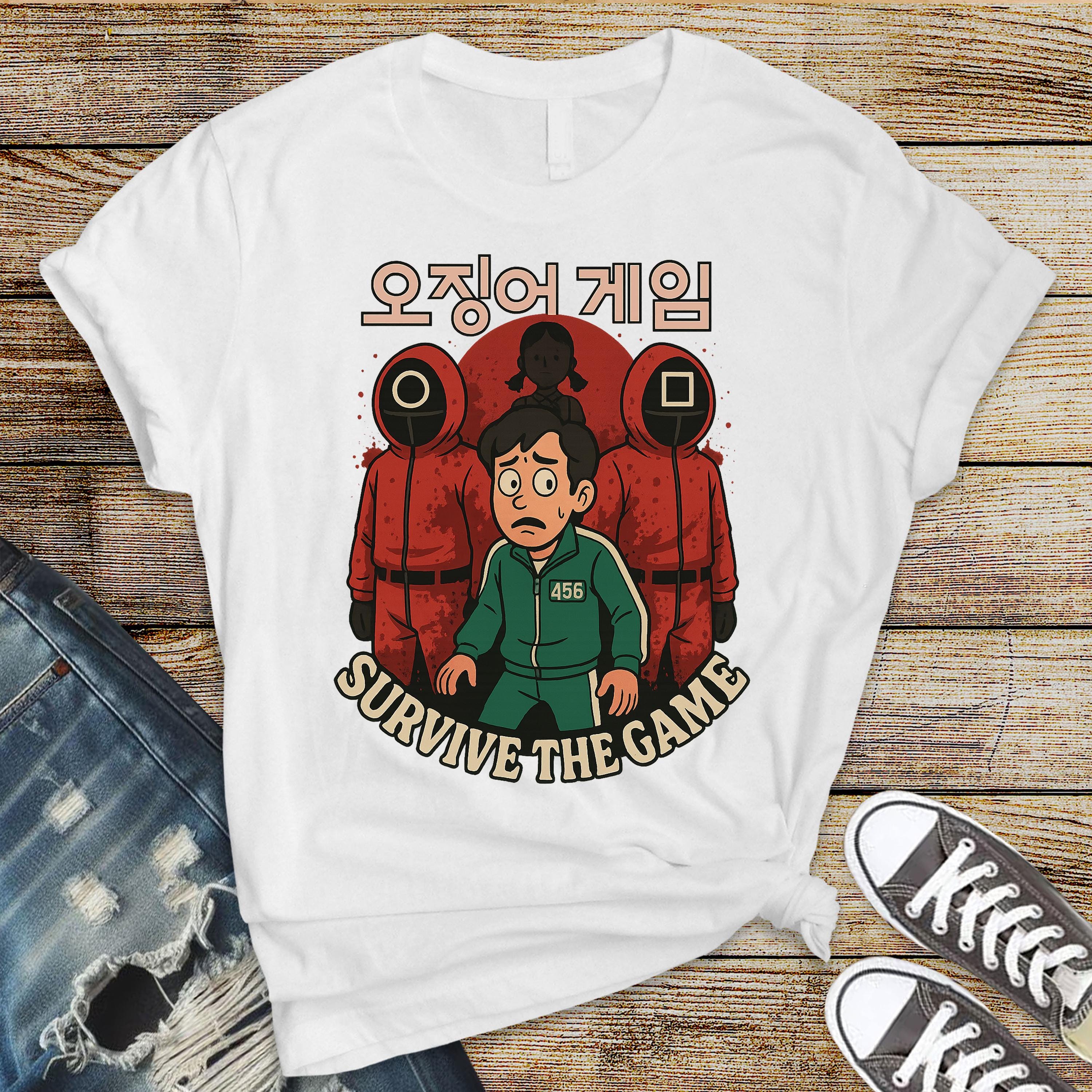 Survive the Game Parody Tee - Funny Graphic Bella Canvas T-Shirt