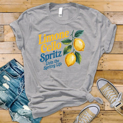 Limone Cello Spritz T-Shirt: Funny Graphic Tee - Tracked UK Postage