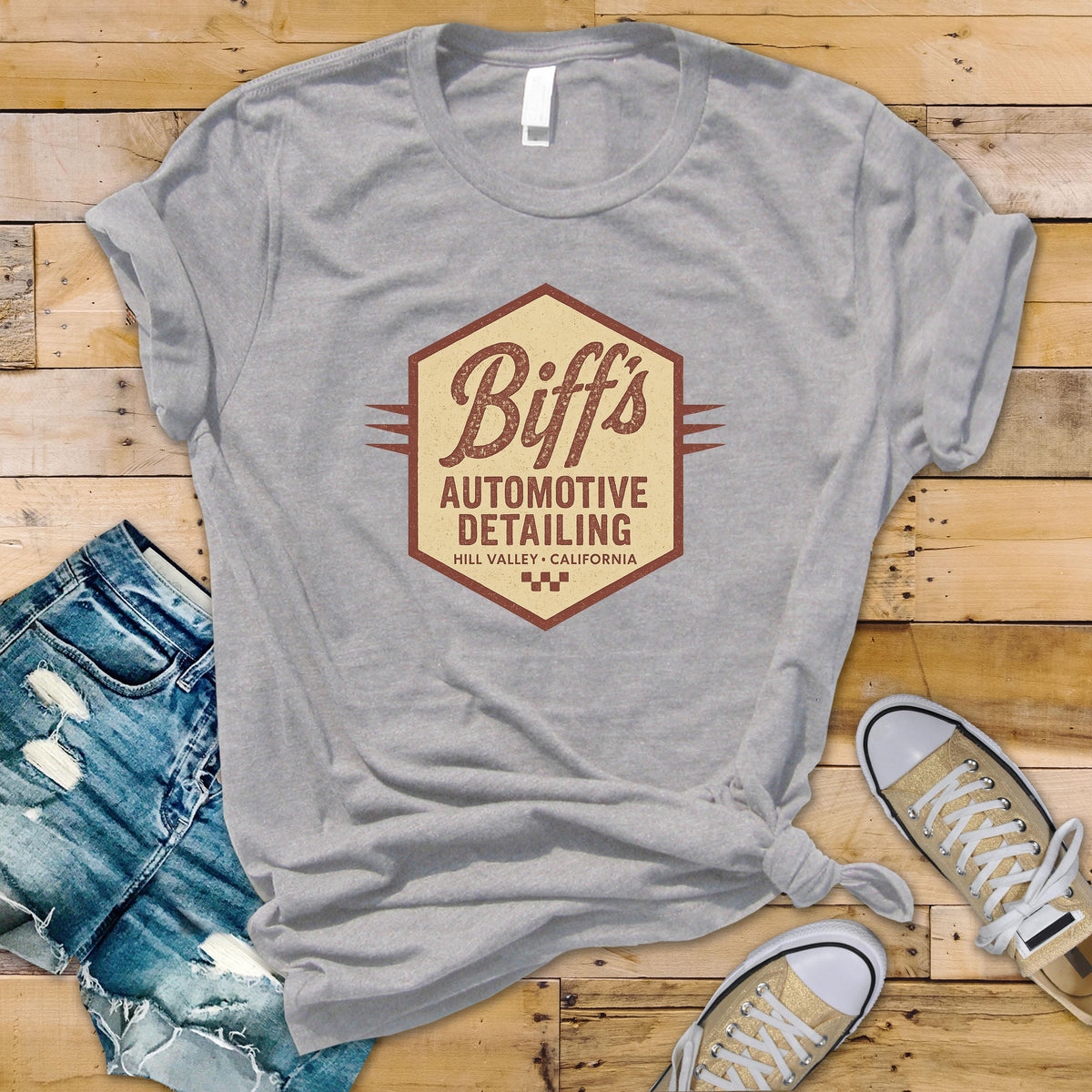 Movie Parody T-Shirt - Biffs Automotive Detailing Design on Soft Premium Tee - Free Tracked UK Postage
