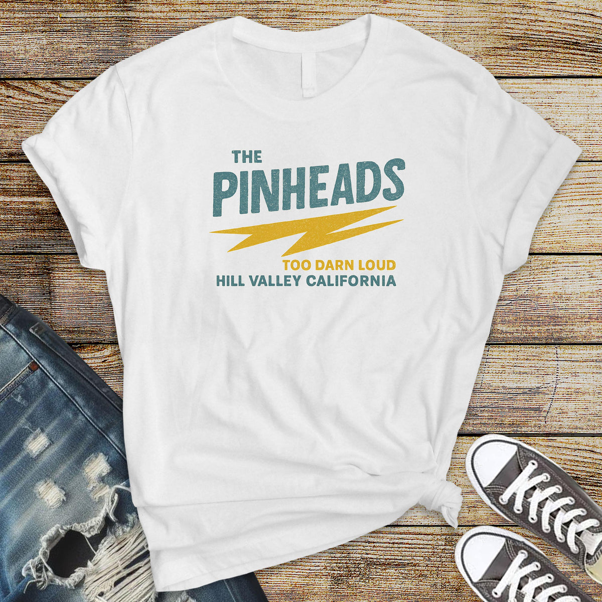 Movie Parody T-Shirt - The Pinhead's Band Design on Premium Tee - Fast Tracked UK Postage