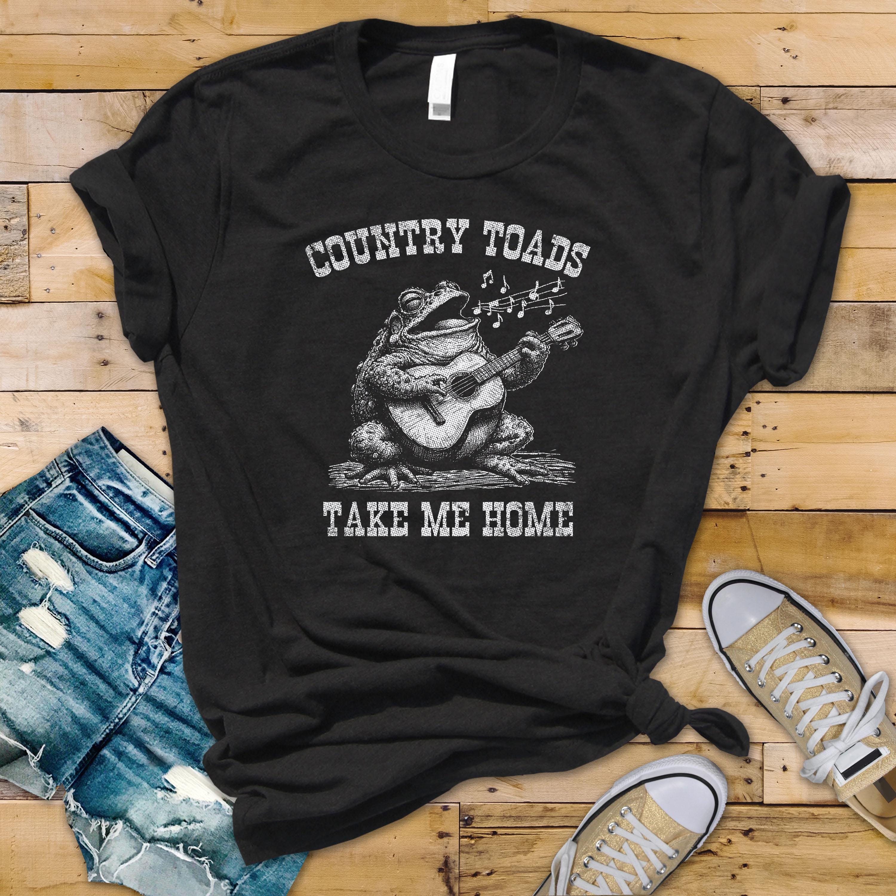 Country Toads T-Shirt: Funny Music Parody Graphic Tee