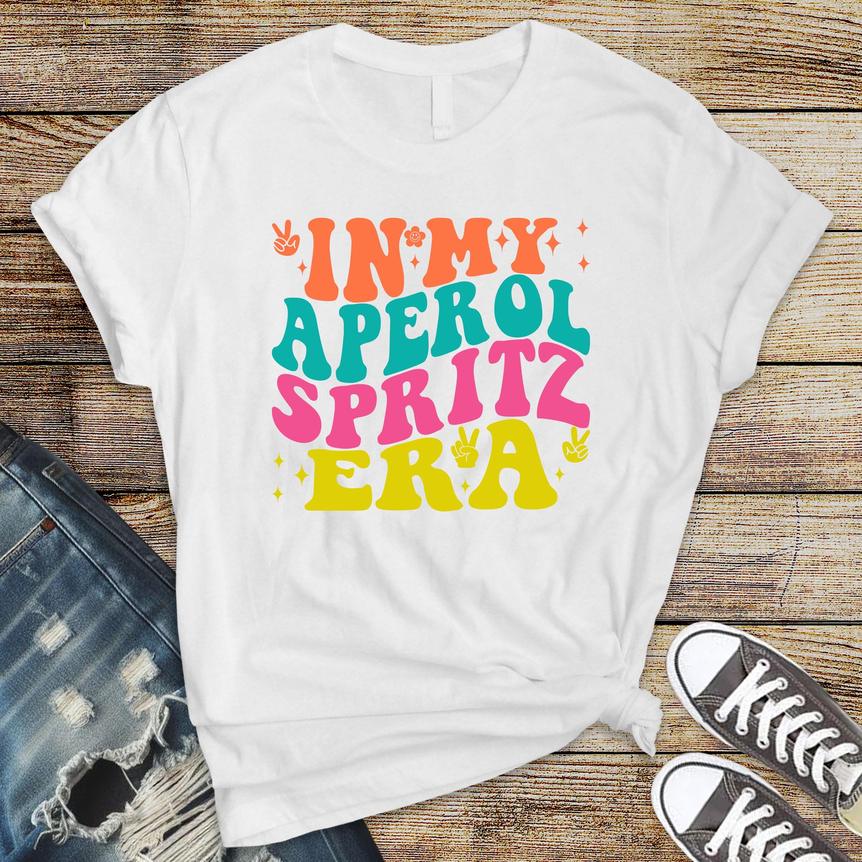 Aperol Spritz T-Shirt: Funny Drinks Lover Graphic Tee