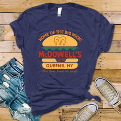 Movie Parody T-Shirt -  Home of the Big Mick - McDowells 88 Design on Premium Tee - Free Tracked UK Postage
