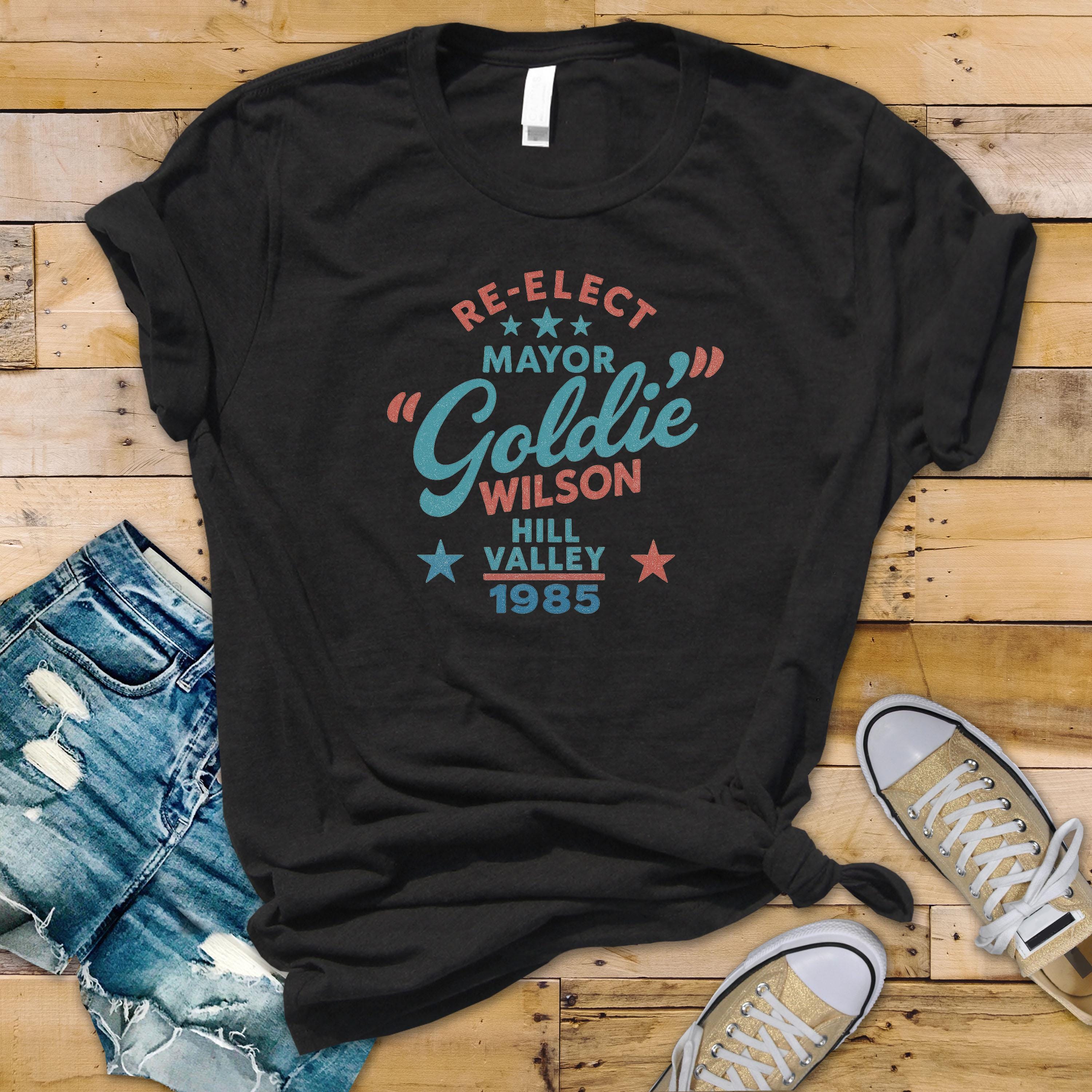 Movie Parody T-Shirt - Major Goldie Wilson Design on a Soft Premium Tee - Free Tracked UK Postage