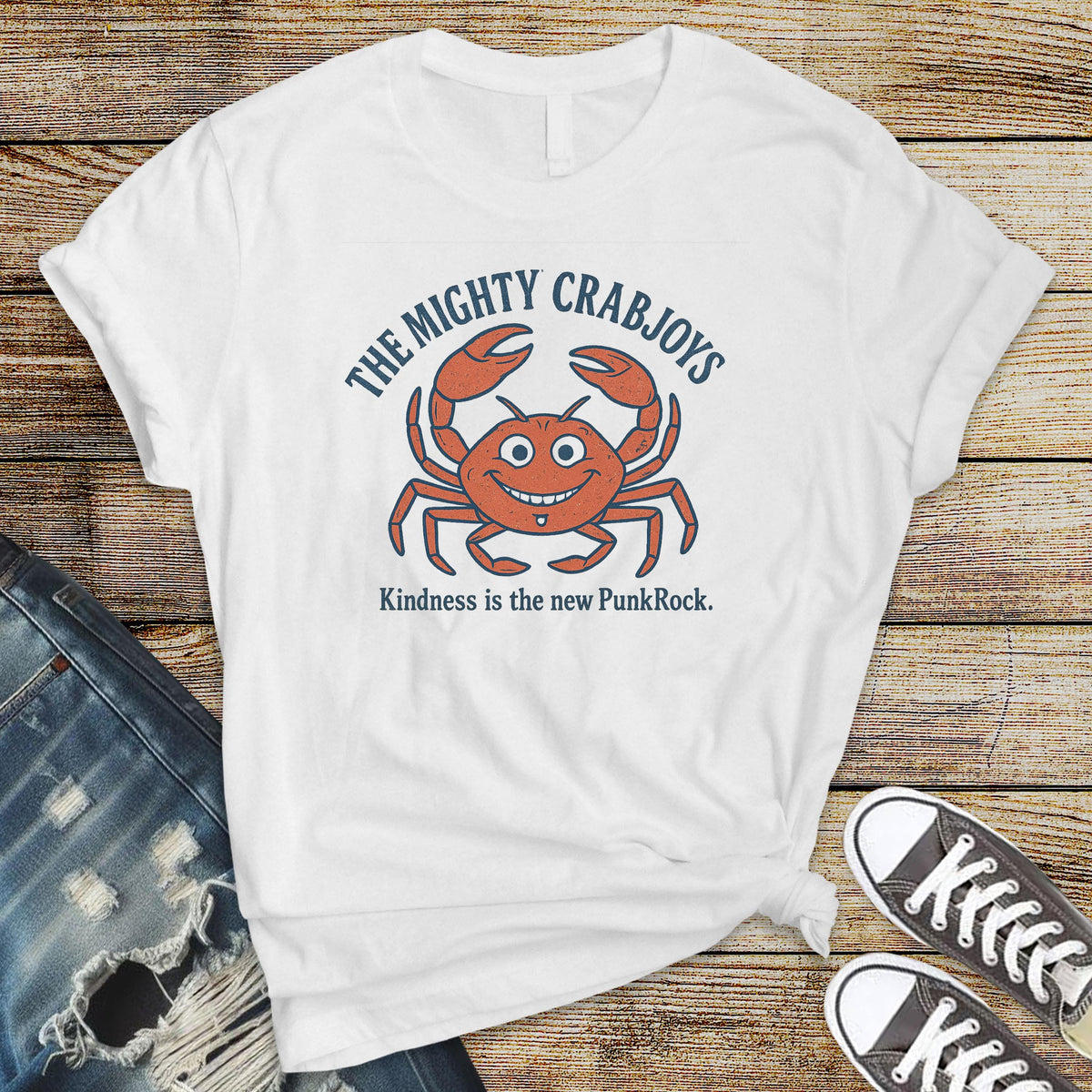 The Mighty Crab Joys T-Shirt – Movie Parody, Kindness Design