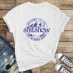 Funny "Welcome to the Shitshow" Unisex Tee - Fast UK Tracked Post