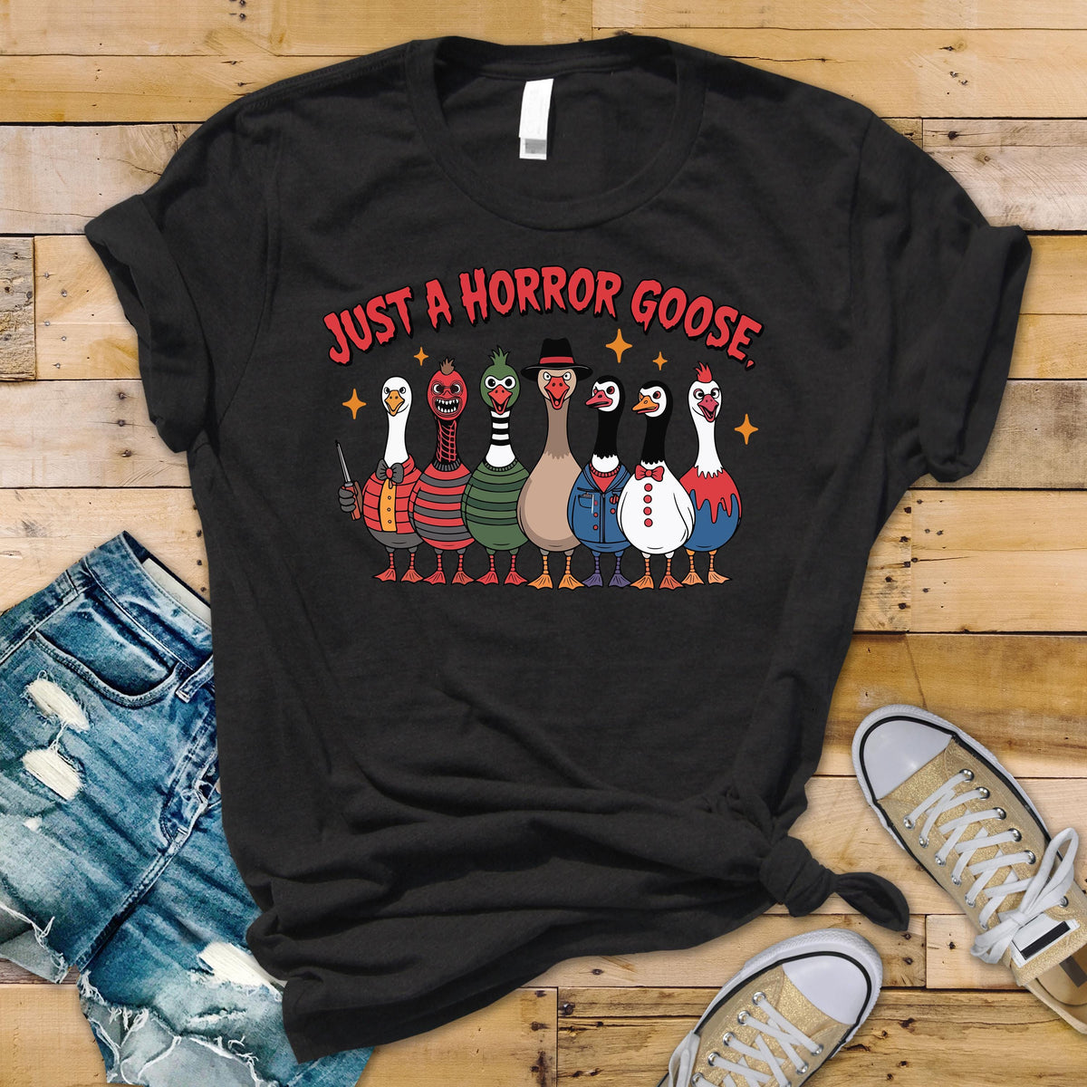 Horror T-Shirt: Funny Graphic Tee - Fast Tracked UK Postage