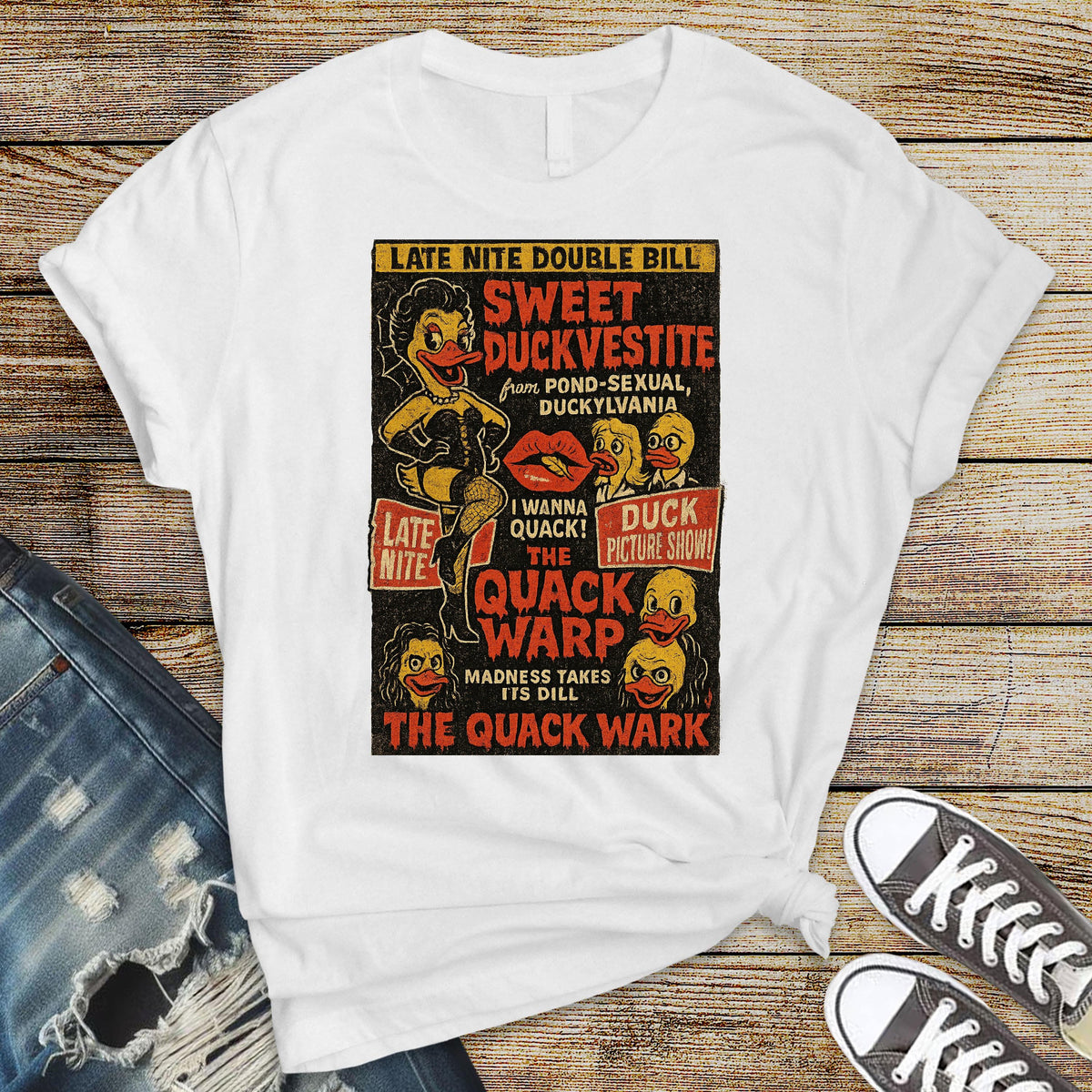 Rocky Horror Movie Shirt - Parody Unisex Graphic Tee: Tracked UK Shipping