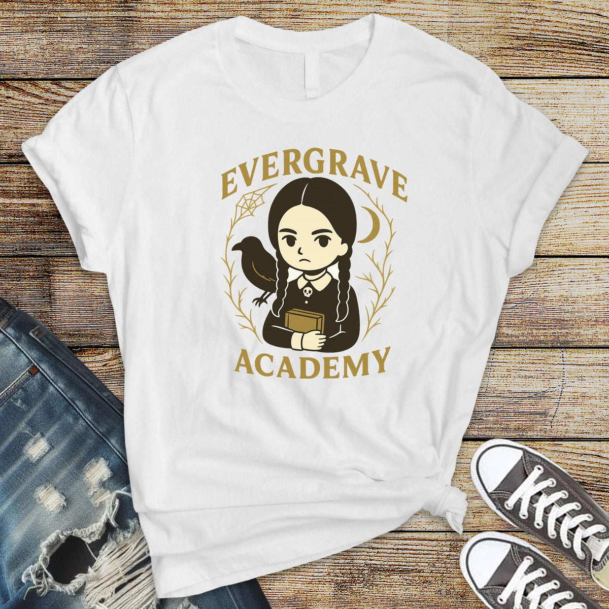 TV Show Parody Graphic Tee | Evergrade Academy | Unisex Softstyle - Tracked UK Shipping
