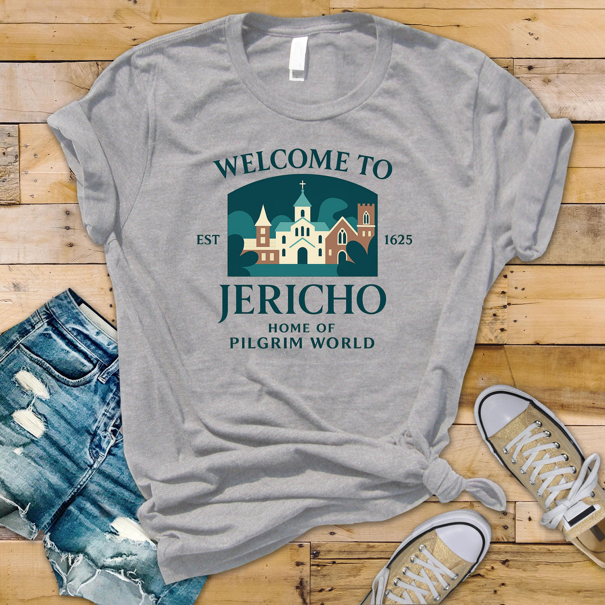 TV Show Parody Graphic Tee | Welcome to Jericho | Unisex Softstyle - Tracked UK Shipping