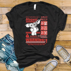 Movie Shirt : Care Instructions Design -  Softstyle Tee - Fast Tracked UK Postage