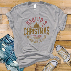 Funny Christmas Shirt: Christmas Tree Farm Design - Softstyle Tee - Fast UK Tracked Postage