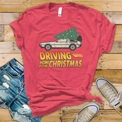 Christmas T-Shirt - Driving Home for Christmas Movie Design