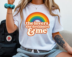 Christmas Shirt - The Lovers, The Dreamers & Me - Rainbow Connection Design