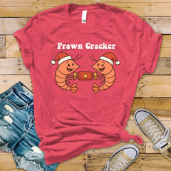Christmas Shirt - Prawn Cracker Design - Secret Santa