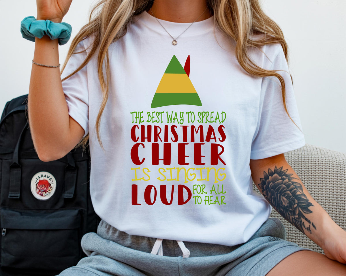 Funny Christmas T-Shirt: Spread Christmas Cheer, Unisex Fit