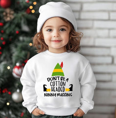 Cotton Headed Ninny Muggins Kids Christmas Sweatshirt