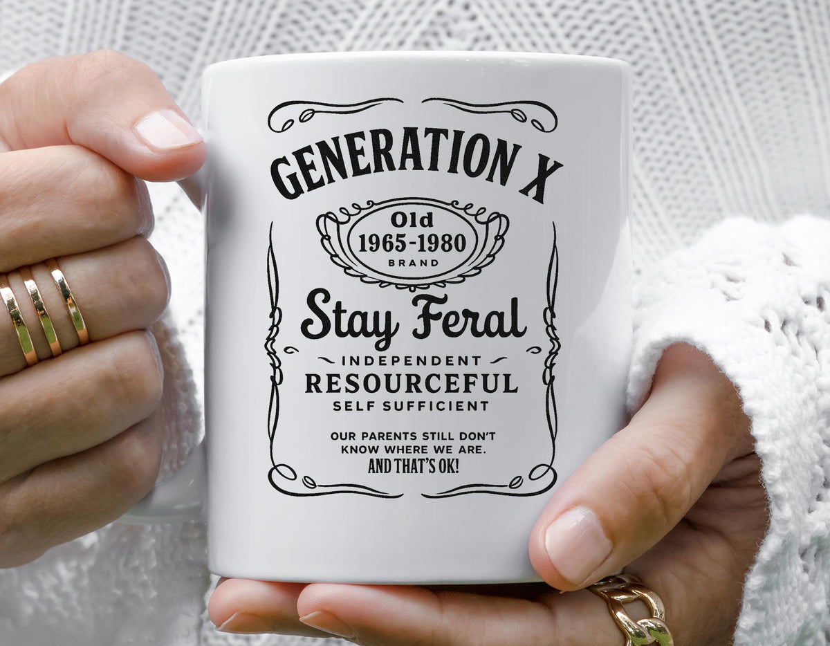 Gen X - Generation X Mug - Funny Design