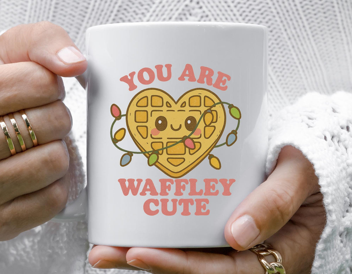 Waffley Mug: Cult TV Show Parody, Funny Coffee Cup