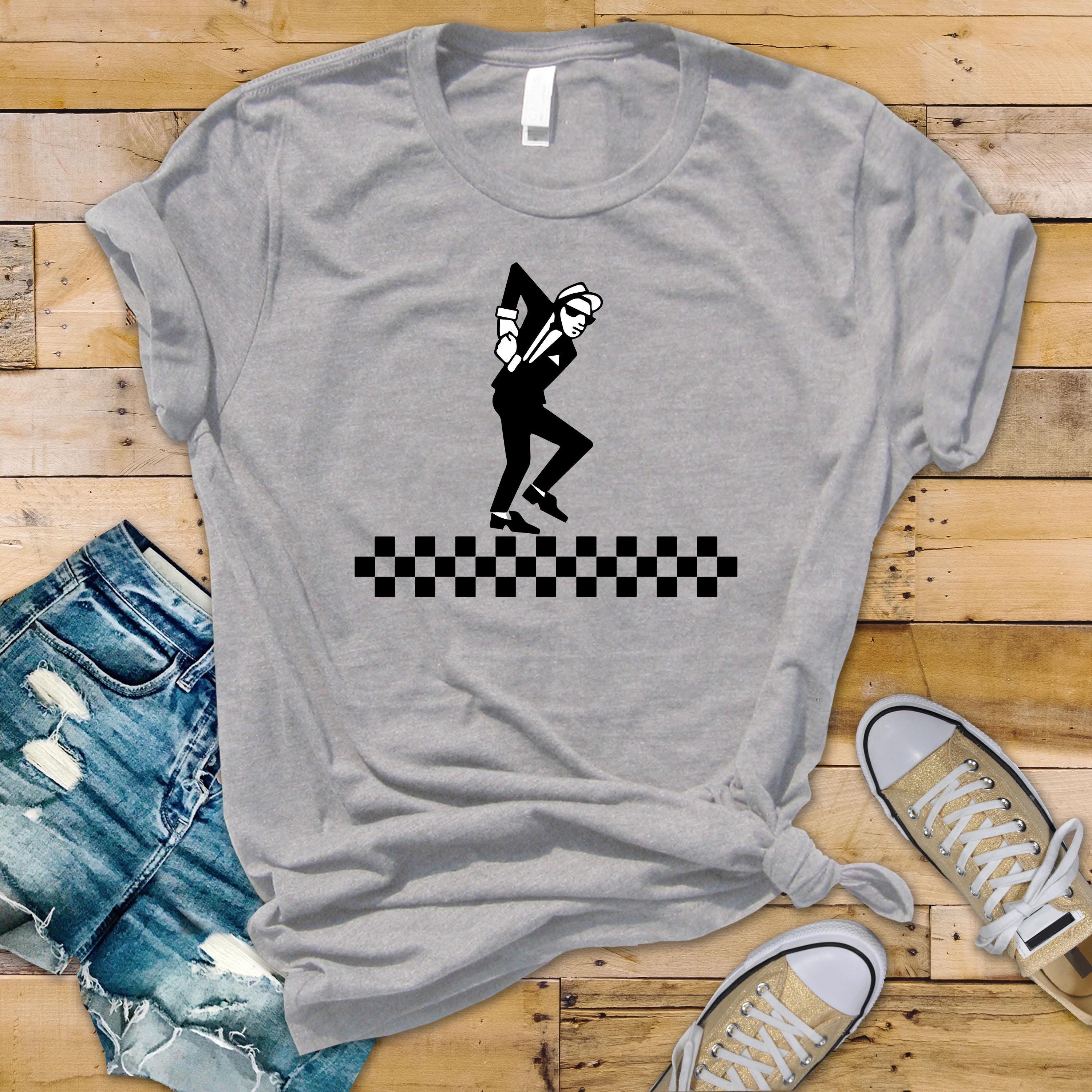 SkaT-Shirt: Dancing Graphic Design , Softstyle Cotton