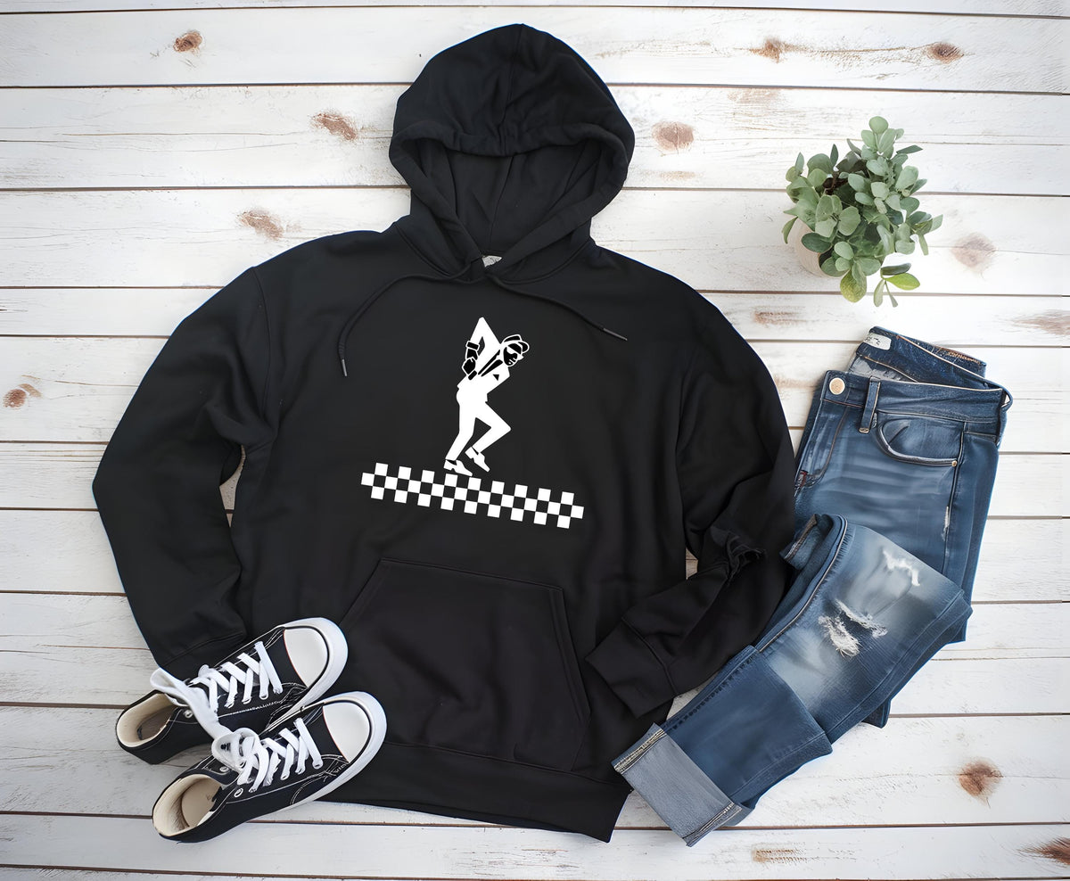 Ska Hoodie With Logo, Northern Soul Tee, Two Tone - Tracked UK Post