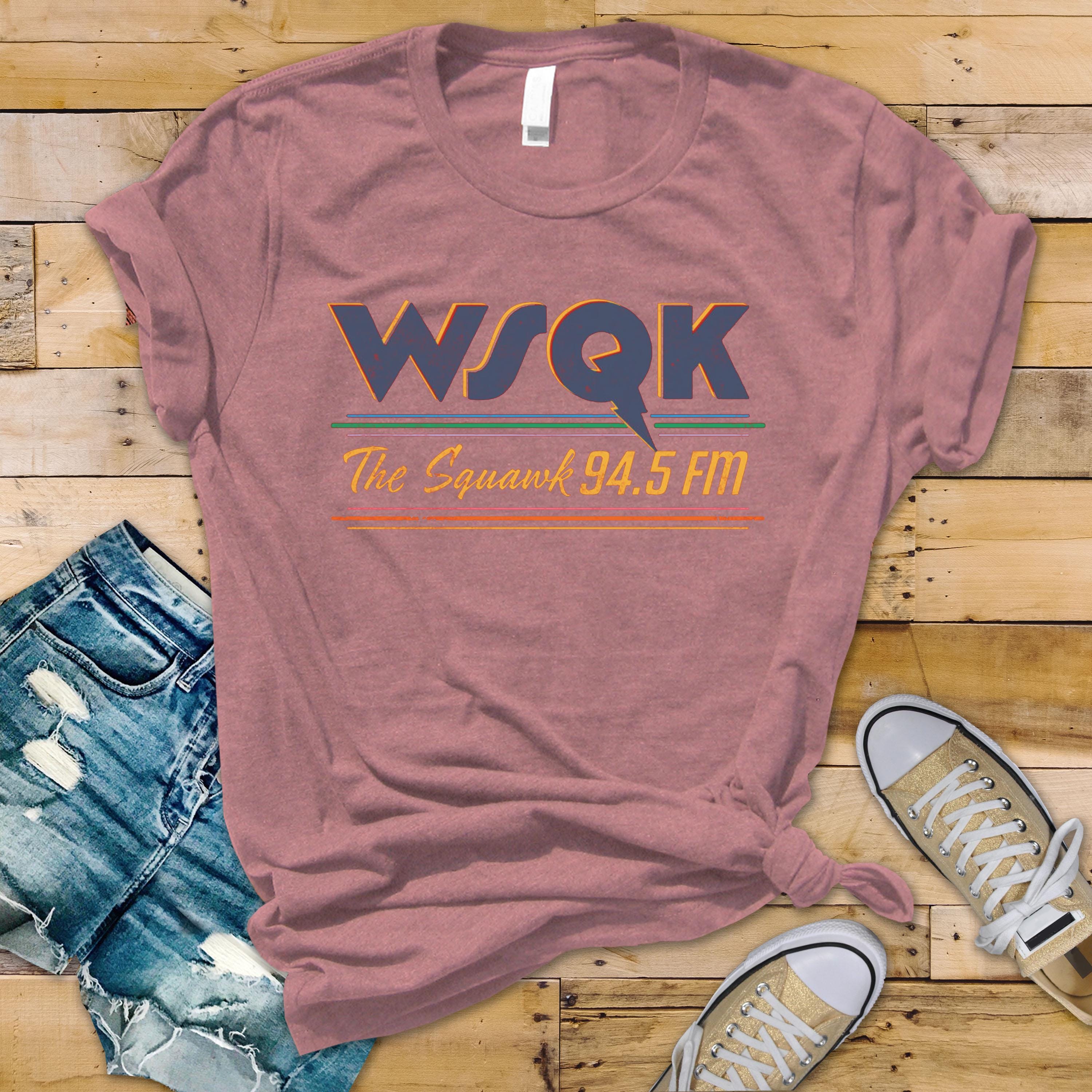 TV Parody T-Shirt : WSQK The Squark Design, Gildan Softstyle