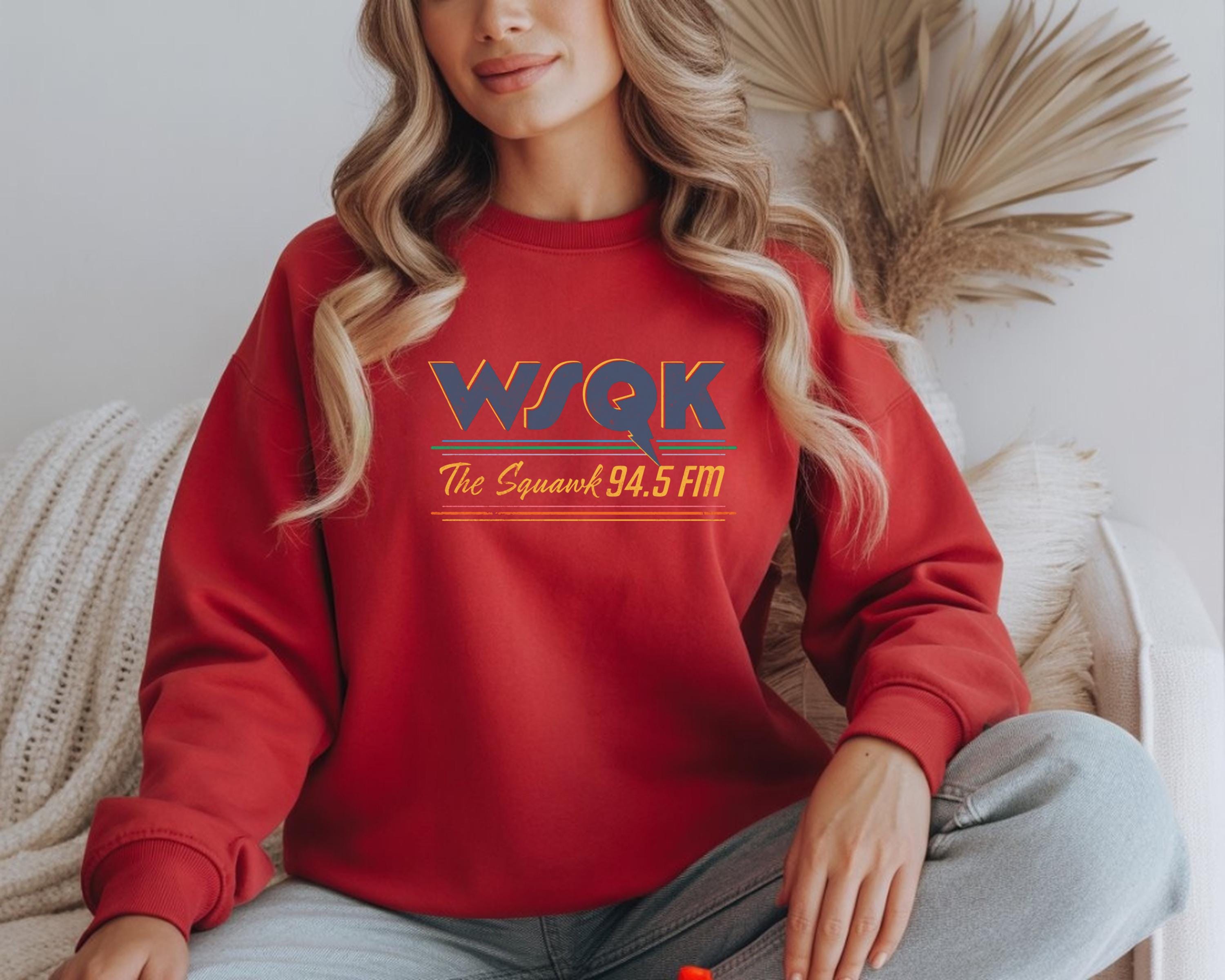 TV Parody Sweatshirt: WSQK The Squark Design, Gildan Heavyweight