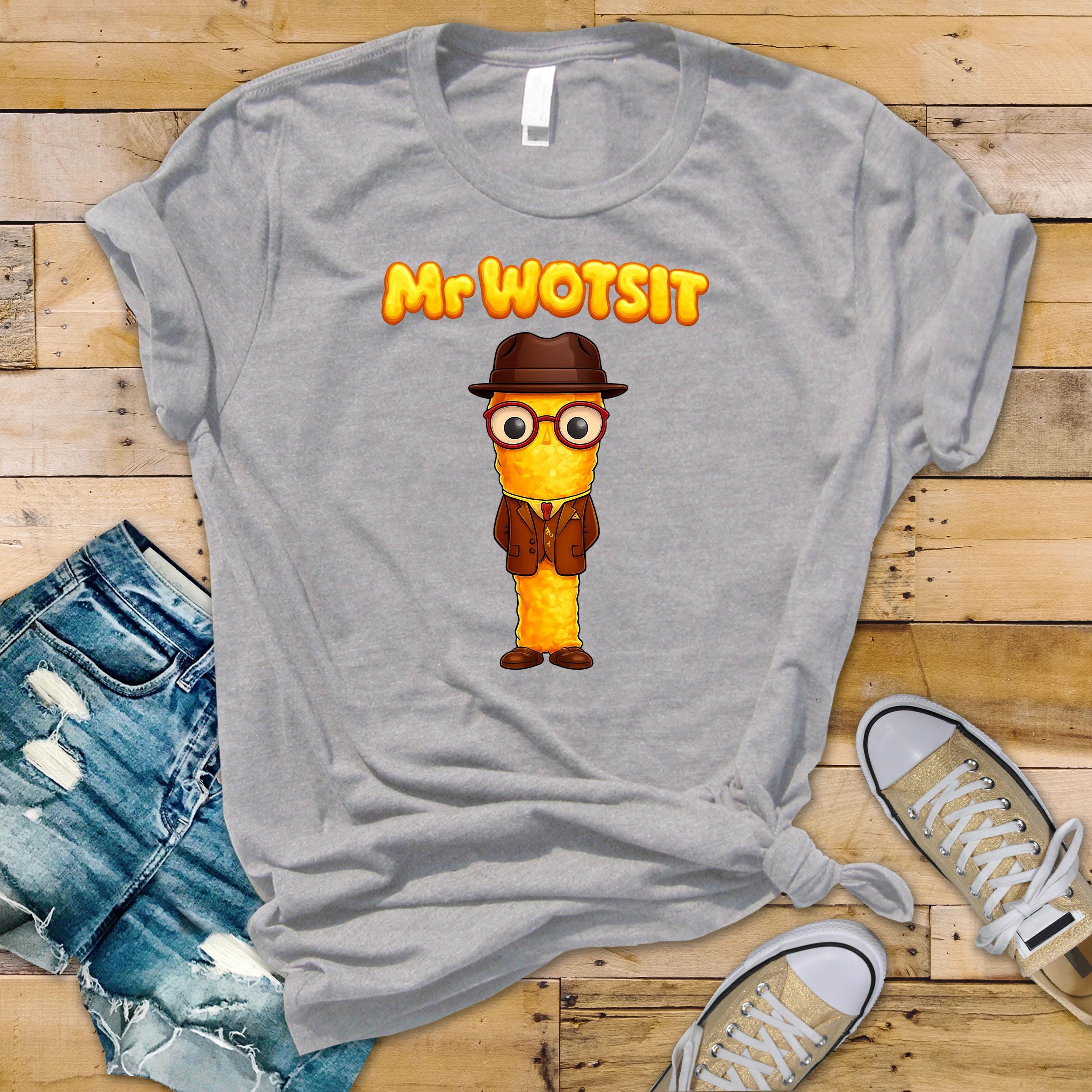 TV Parody T-Shirt : Mr Wotsit Design, Gildan Softstyle