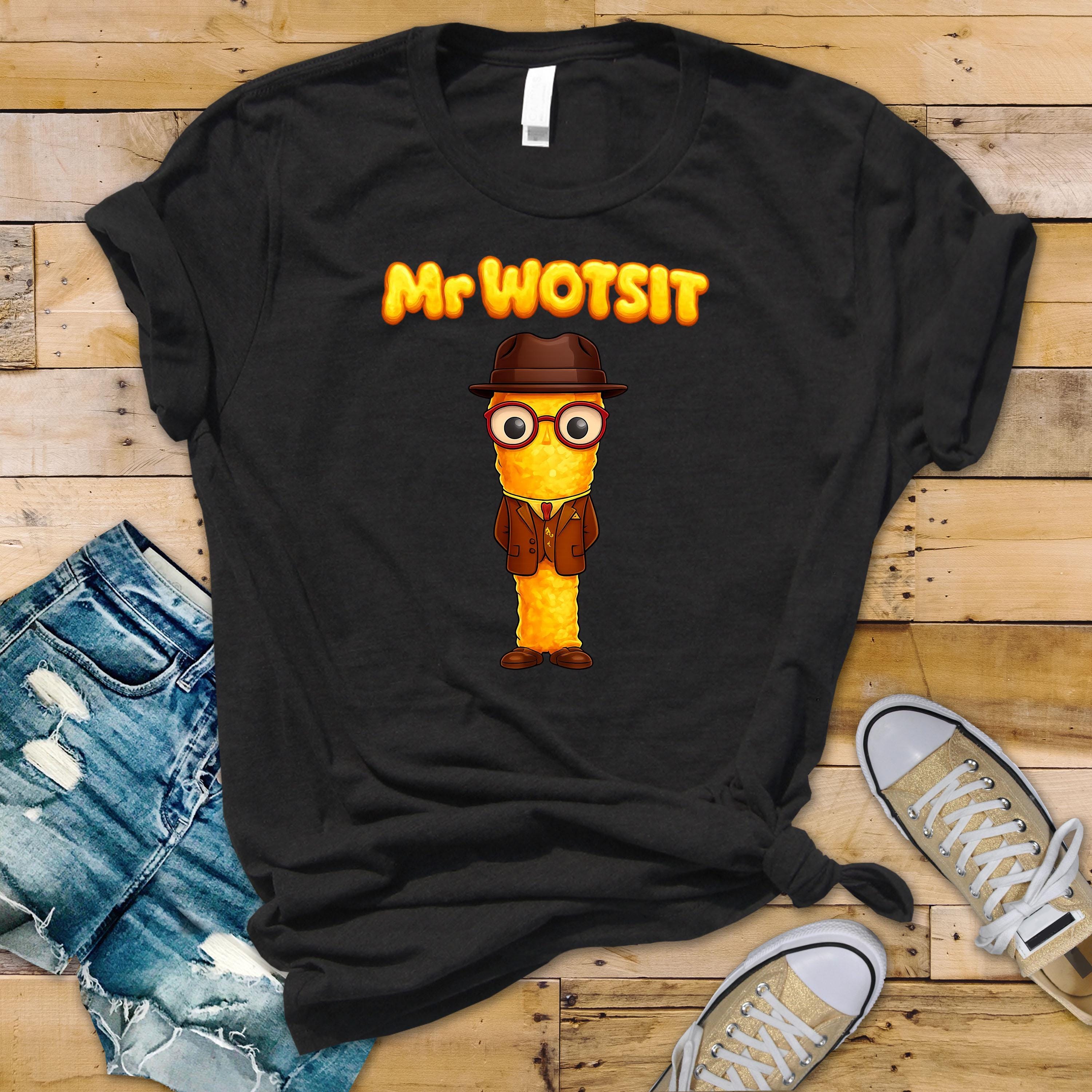 TV Parody T-Shirt : Mr Wotsit Design, Gildan Softstyle