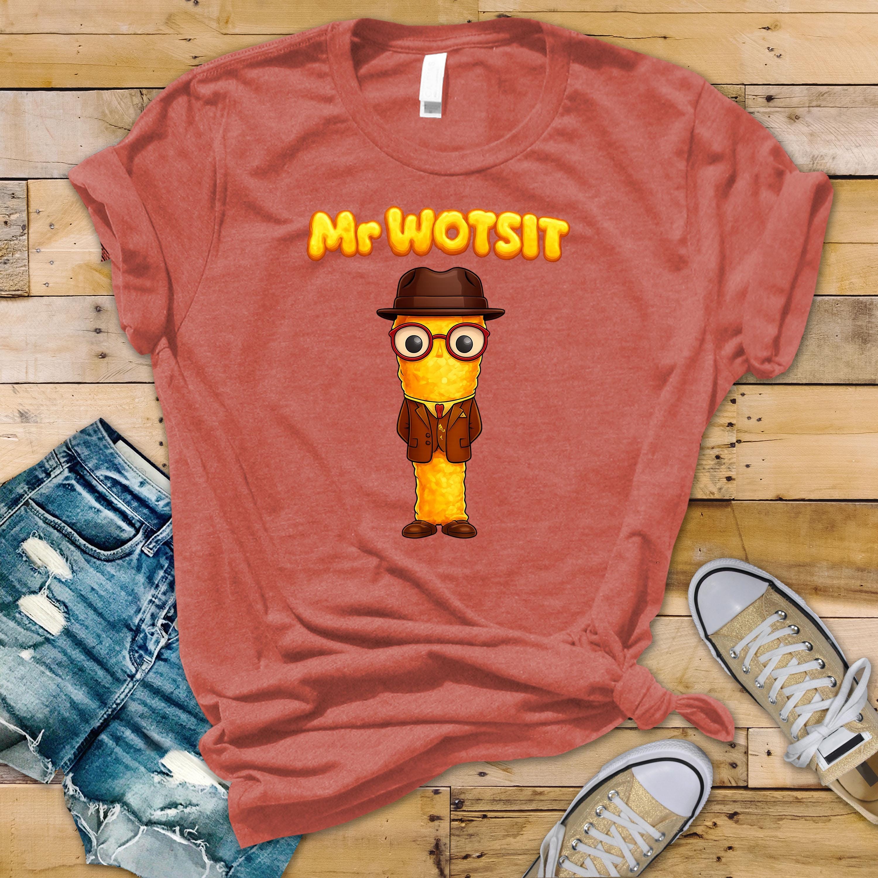 TV Parody T-Shirt : Mr Wotsit Design, Gildan Softstyle