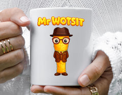 TV Parody Mug - Mr Wotsit Design - Fast UK Tracked Postage