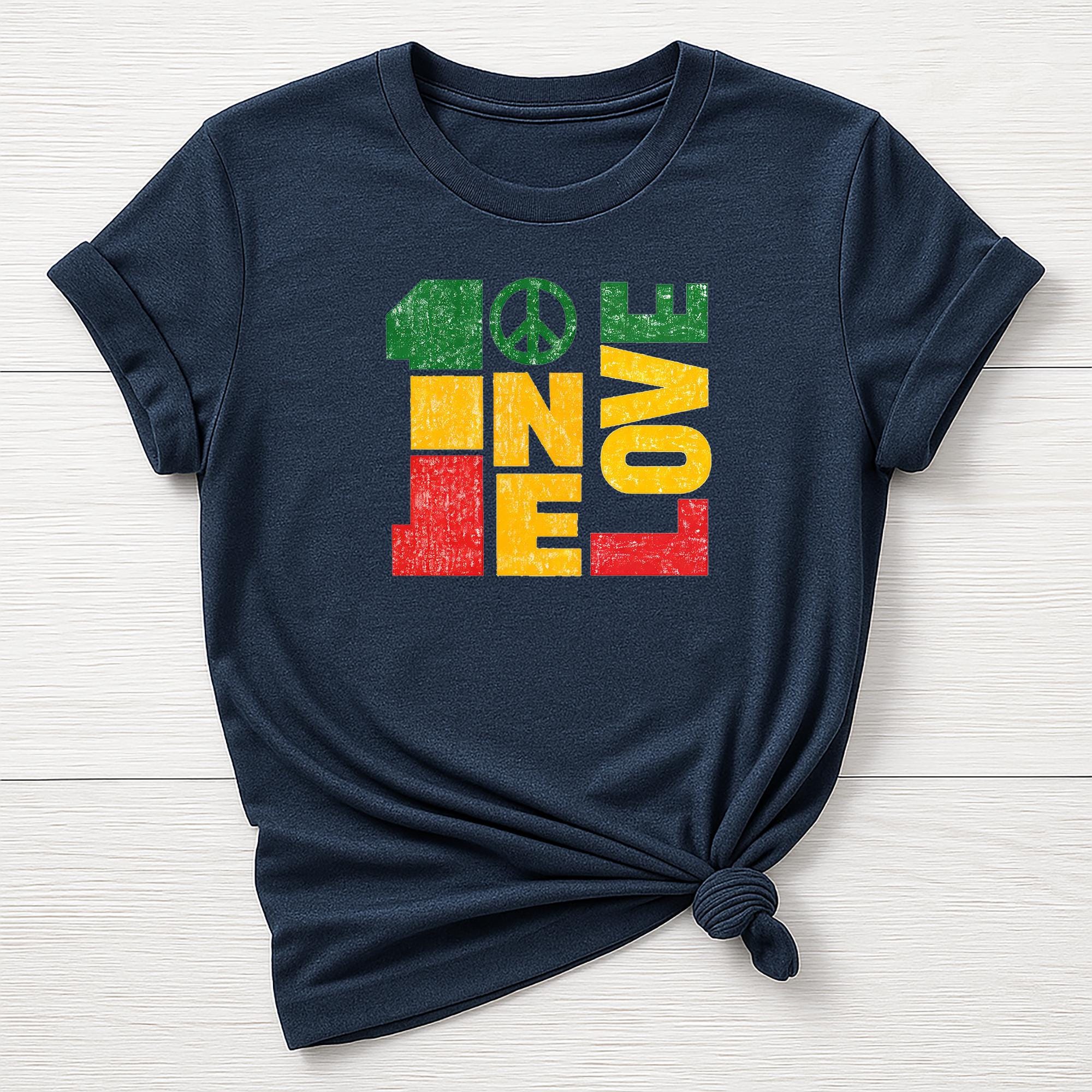 Music T-Shirt : One Love Design, Gildan Softstyle