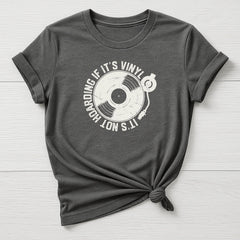 Music T-Shirt : Its Not Hoarding if its Vinyl, Gildan Softstyle