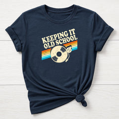 Music T-Shirt : Keeping it Old School Design, Gildan Softstyle