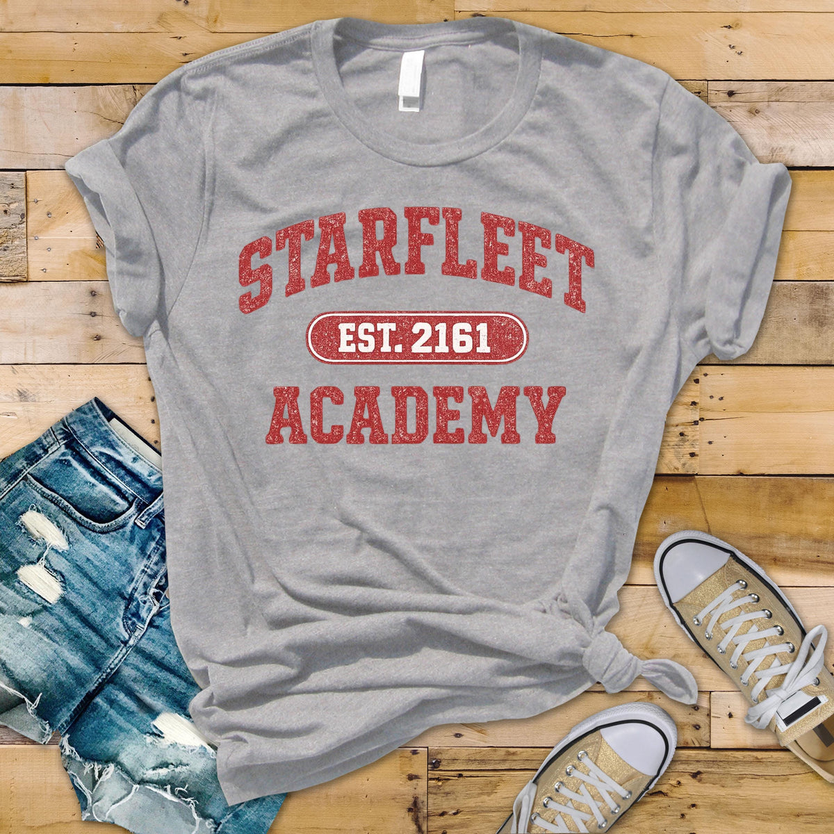 Sci-Fi Parody T-Shirt : SF Academy Design, Gildan Softstyle