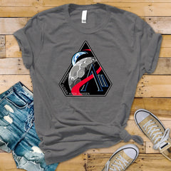 Moon Mission T-Shirt : Artemis Mission Patch Design, Gildan Softstyle