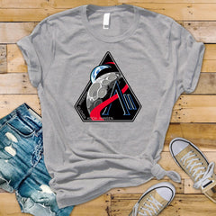 Moon Mission T-Shirt : Artemis Mission Patch Design, Gildan Softstyle