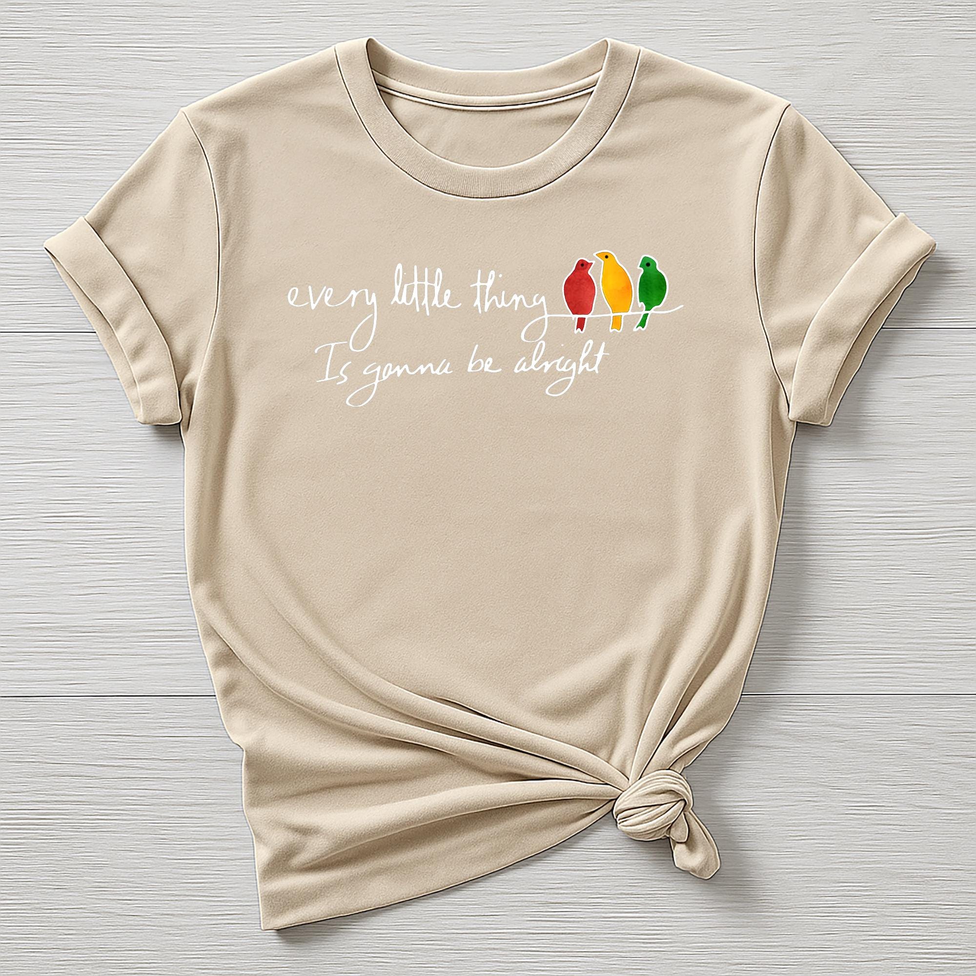 Music T-Shirt : Every Little Thing 3 Birds Design, Gildan Softstyle