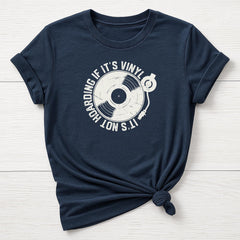 Music T-Shirt : Its Not Hoarding if its Vinyl, Gildan Softstyle