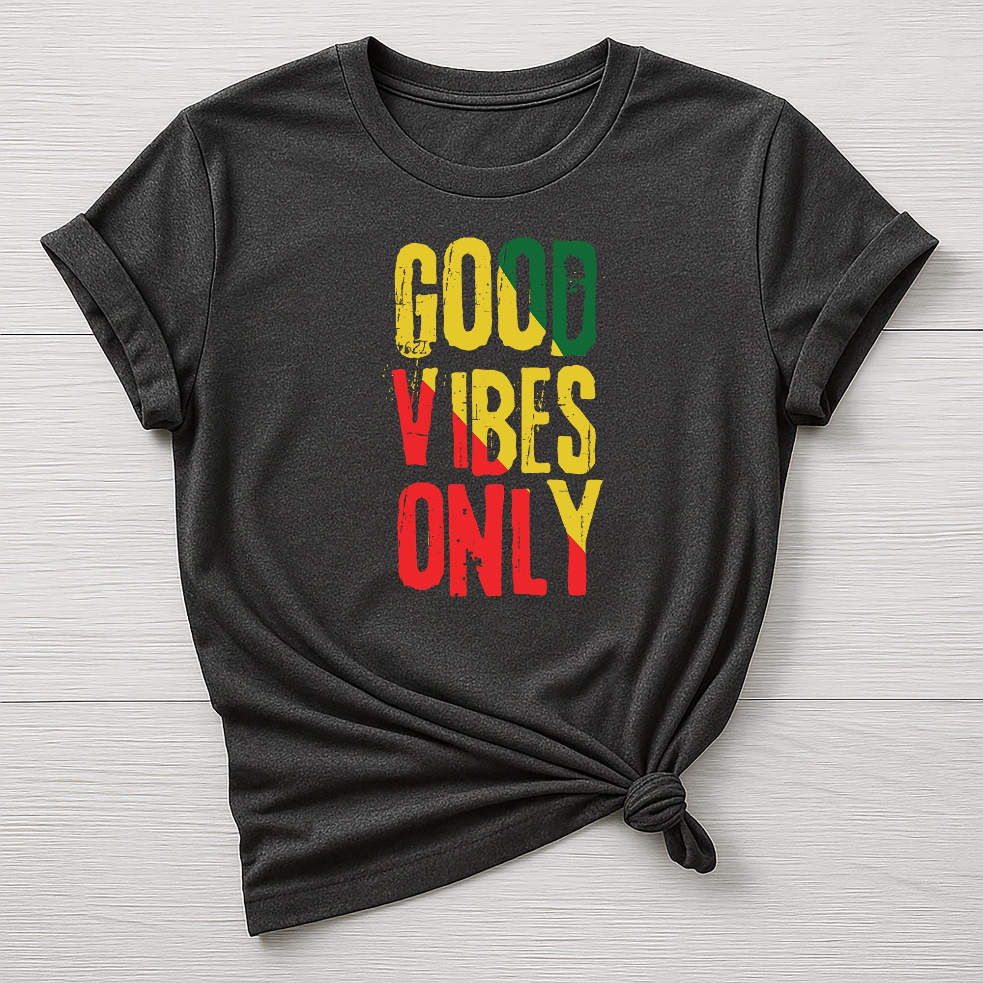 Music T-Shirt : Good Vibes Only Design, Gildan Softstyle