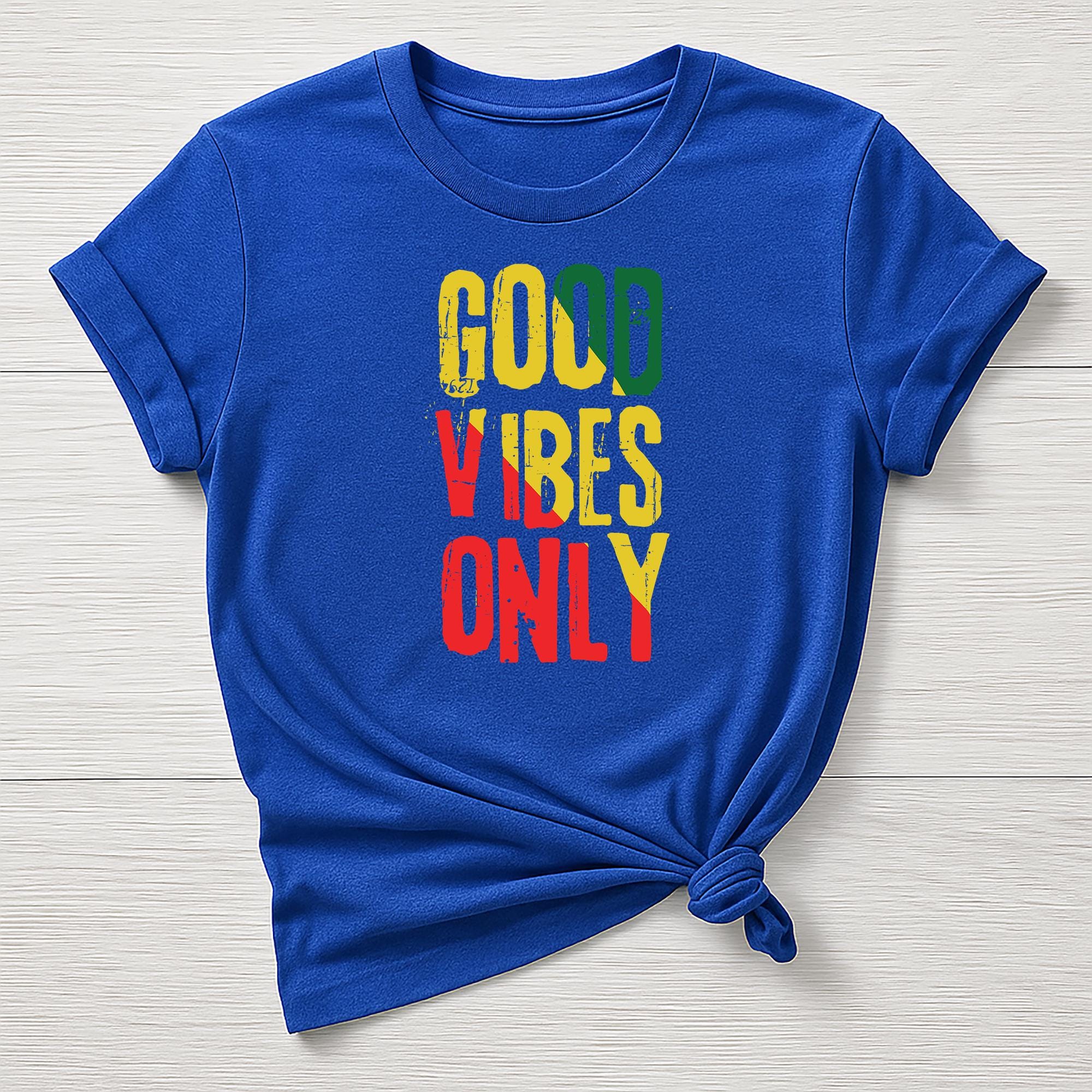 Music T-Shirt : Good Vibes Only Design, Gildan Softstyle