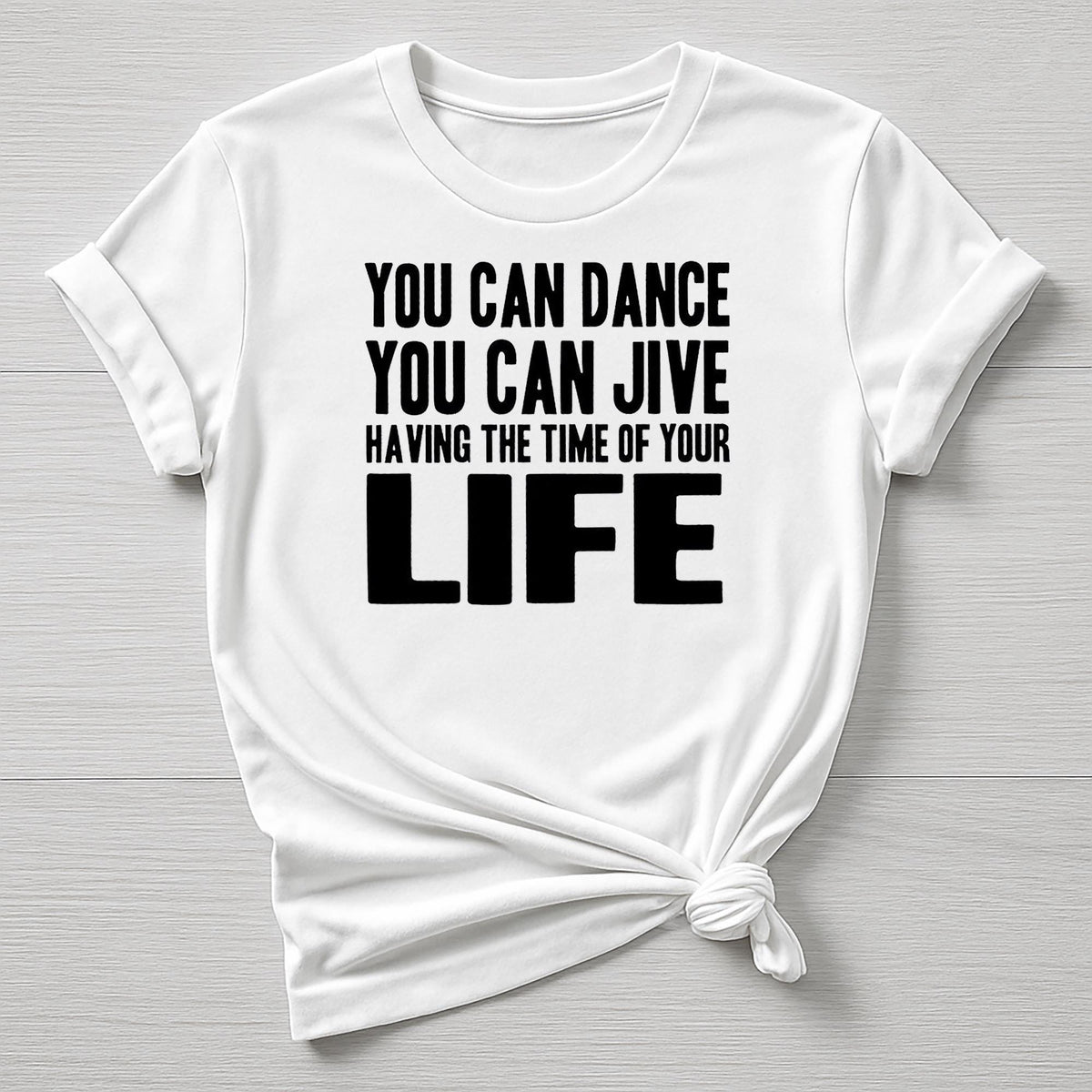 You Can Dance T-Shirt: Retro Music Graphic Tee