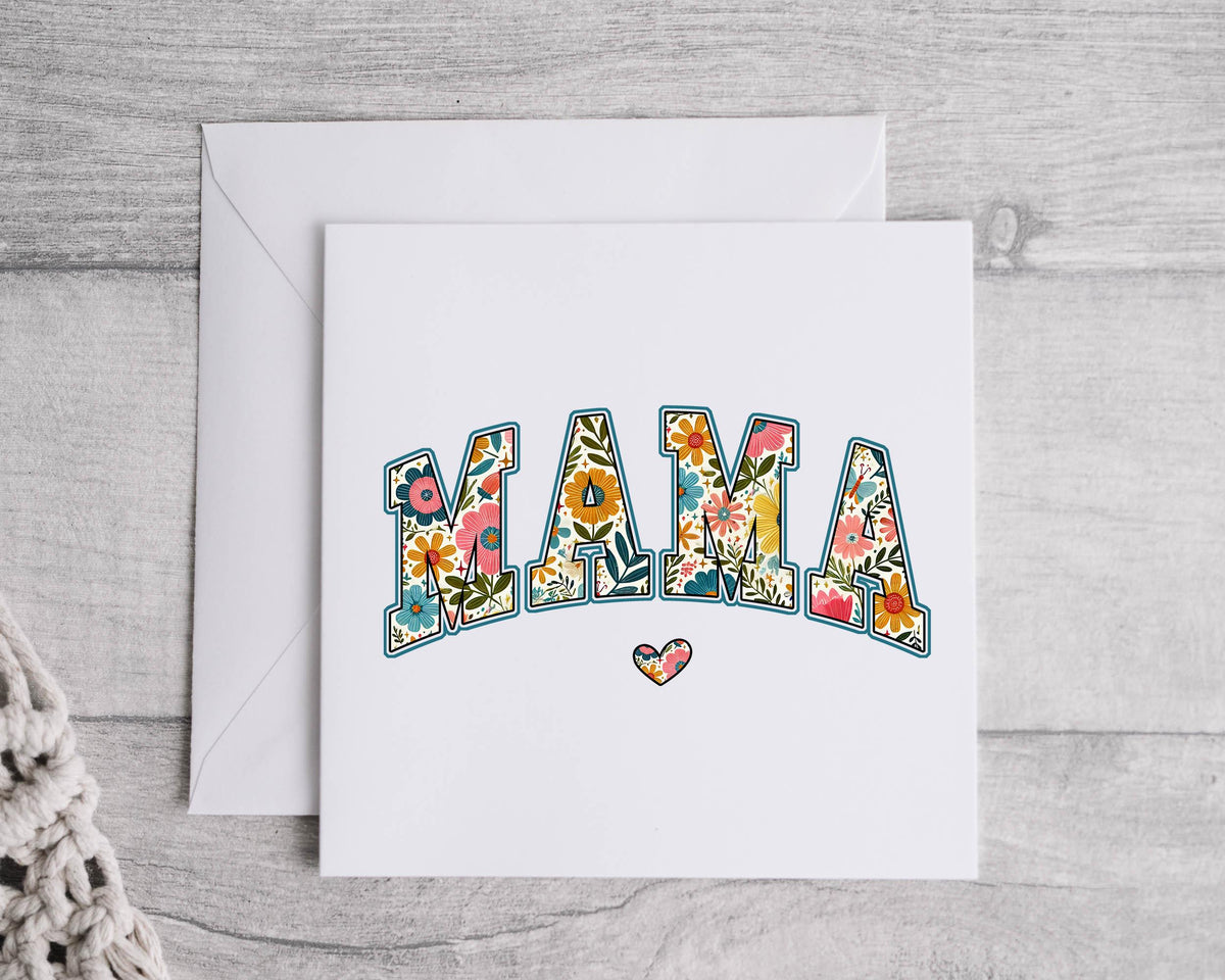 Mothers Day Card -  Mama Design