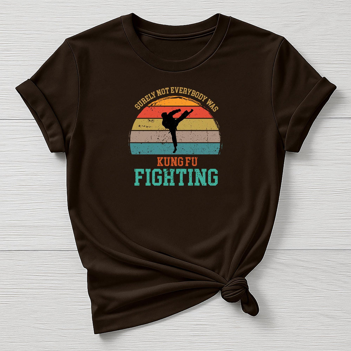 Music T-Shirt : Surely Not Everyone was Kung Fu Fighting - Gildan Softstyle