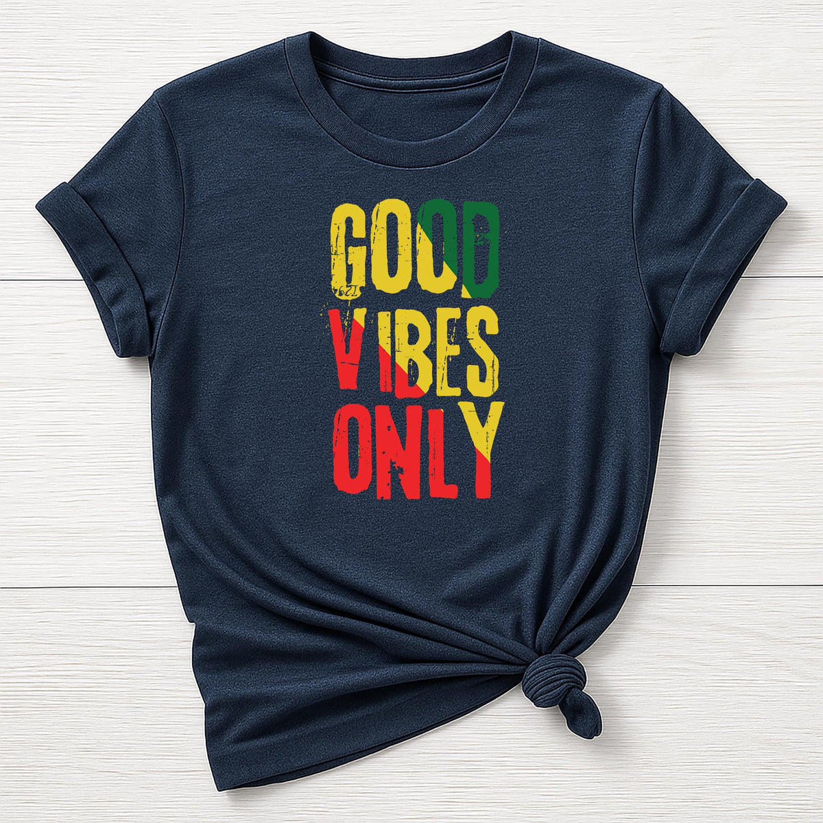 Music T-Shirt : Good Vibes Only Design, Gildan Softstyle