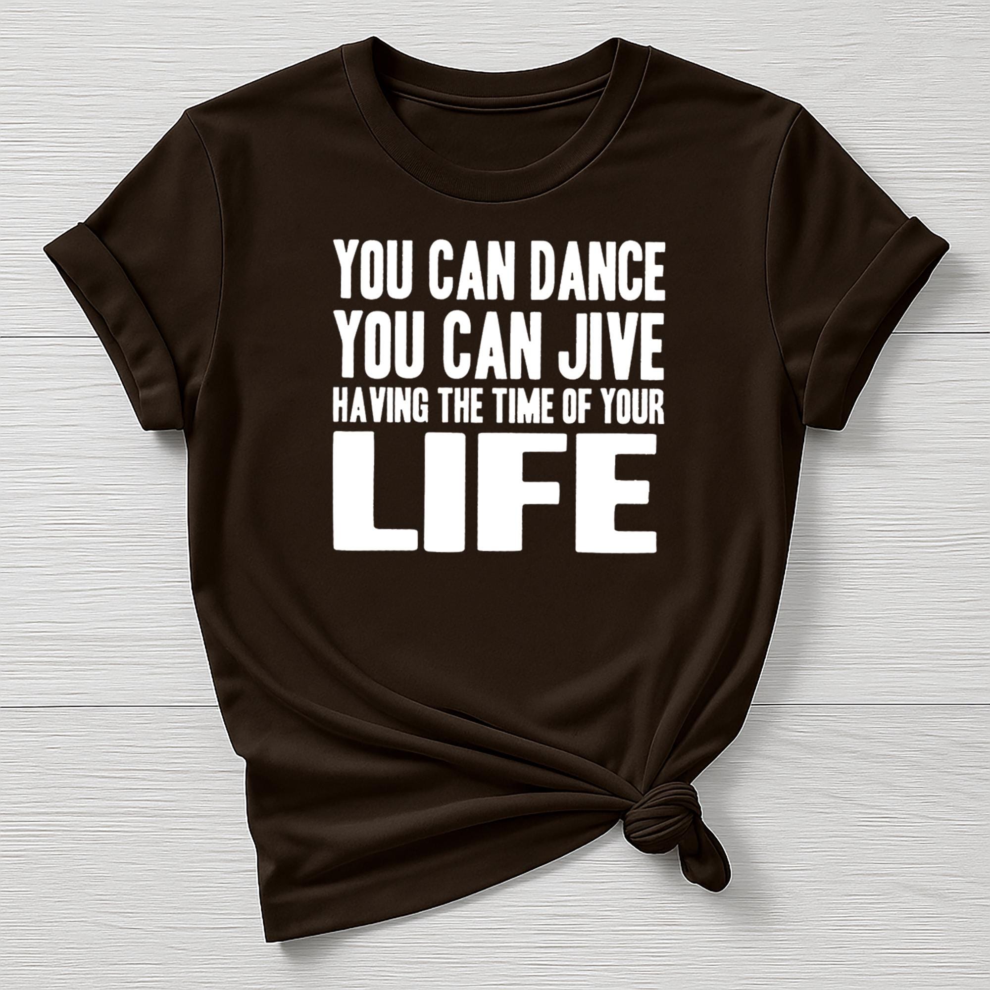 You Can Dance T-Shirt: Retro Music Graphic Tee
